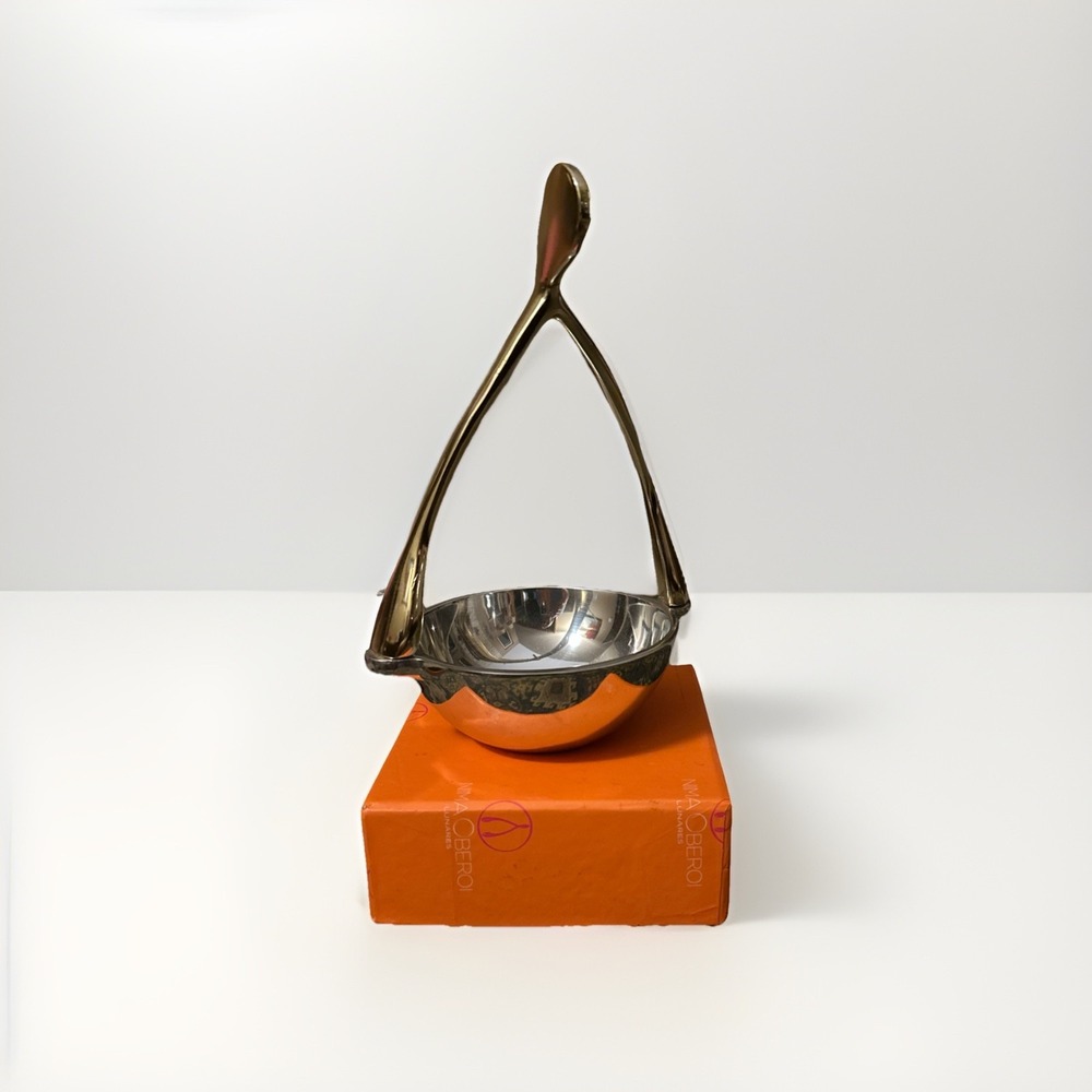 Lunares - Silver & Gold Plated Nut Dish‎ - Wishbone